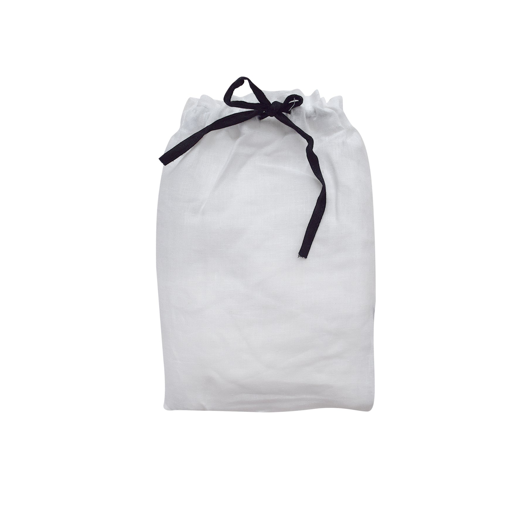 White Linen Short Sleeve PJ Set